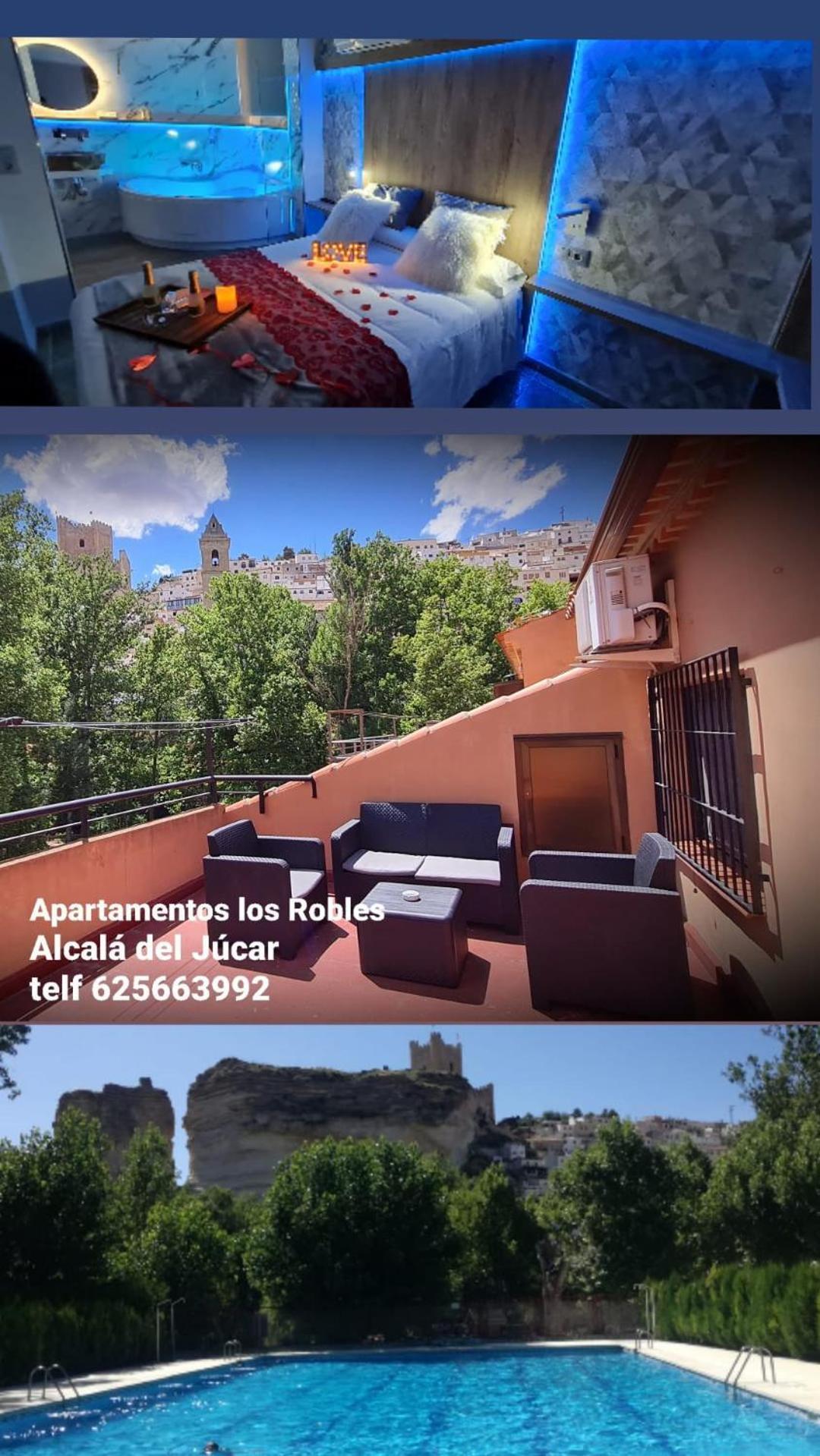 Apartamentos Los Robles Alcala del Jucar Exterior photo